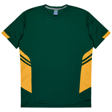 Tasman Mens Tee - Bottle/Gold