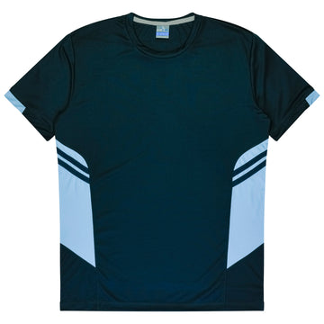 Tasman Mens Tee - Navy/Sky