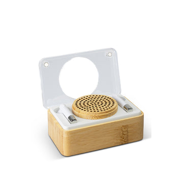 Bamboo Wireless Speaker & Earbud Set