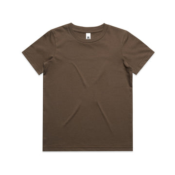 Youth Staple Tee - Walnut