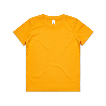 Youth Staple Tee - Gold