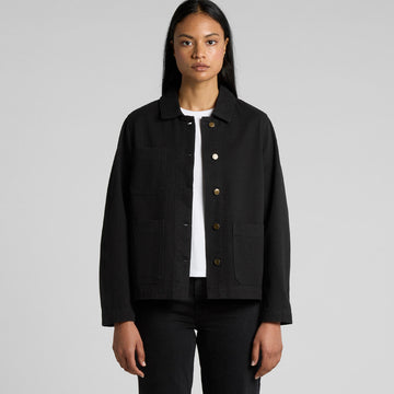 Womens Canvas Chore Jacket