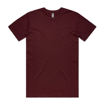 Mens Staple Tee - Burgundy