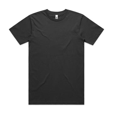 Block Tee - Coal