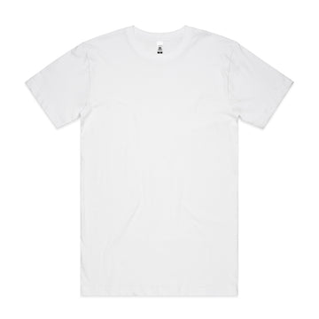 Block Tee - White