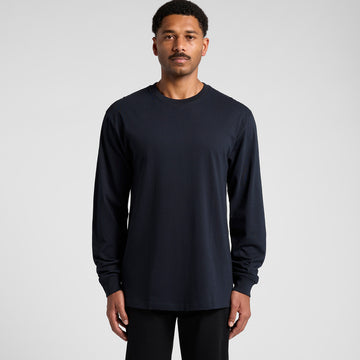 Mens Block Long Sleeve Tee