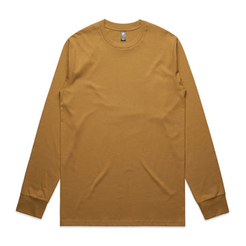 Mens Classic Long Sleeve Tee - Camel