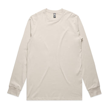 Mens Classic Long Sleeve Tee - Bone