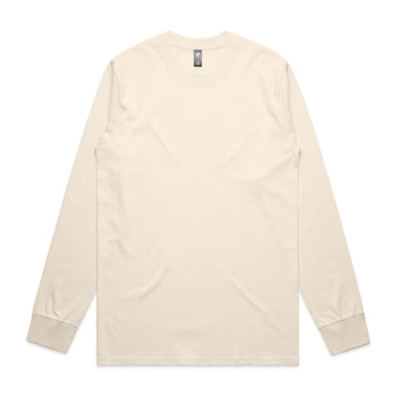 Mens Classic Long Sleeve Tee - Ecru