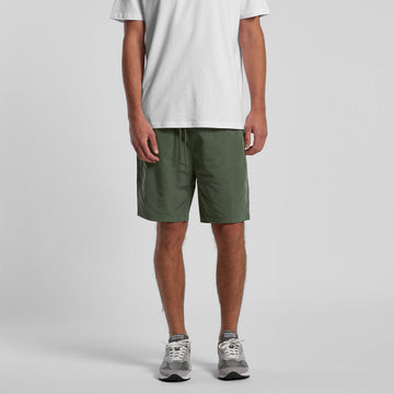 Mens Active Training Shorts 19"