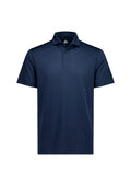 Mens Phoenix Short Sleeve Polo - Navy ||SRC=https://cdn.fashionbizapps.nz/honeybee/images/BP2610MS_Product_Navy_01.jpg