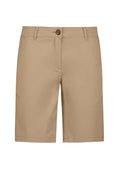 Womens Lawson Chino Short - Dark Stone ||SRC=https://cdn.fashionbizapps.nz/honeybee/images/BS021L_bProduct_DarkStone_01_dtAeR23.jpg