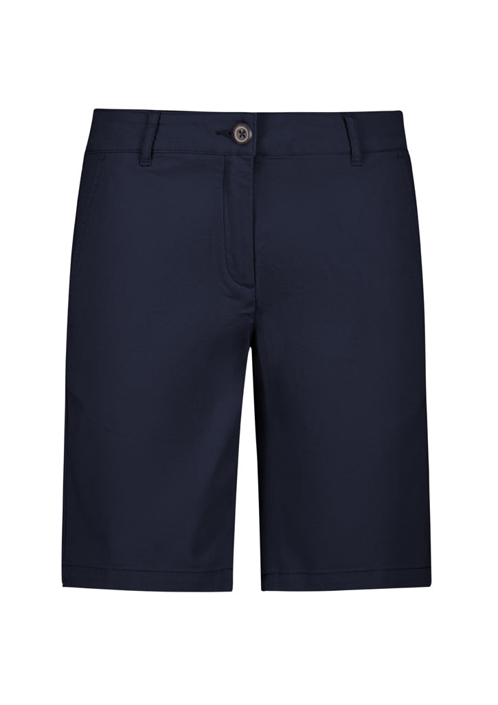 Womens Lawson Chino Short - Navy ||SRC=https://cdn.fashionbizapps.nz/honeybee/images/BS021L_bProduct_Navy_01_wLCO87q.jpg