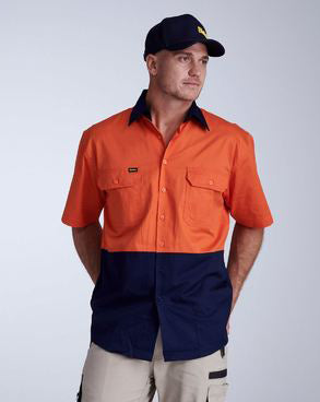 Hi Vis Cool Lightweight Drill Shirt