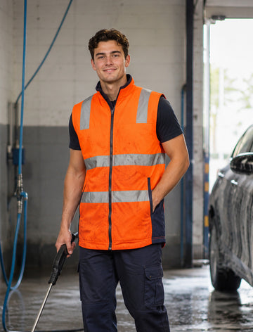 Taped Hi Vis Soft Shell Vest