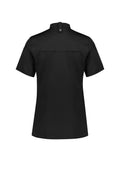 Womens Zest Short Sleeve Jacket - Black ||SRC=https://cdn.fashionbizapps.nz/honeybee/images/CH232LS_bProduct_Black_02_FLGo38f.jpg
