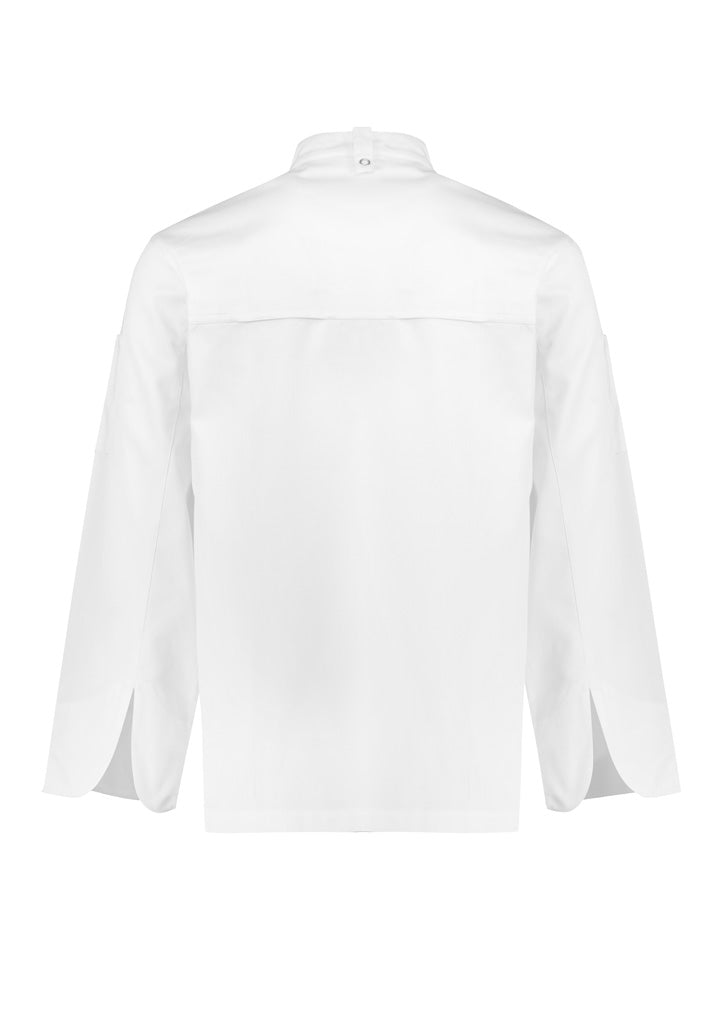 Mens Zest Long Sleeve Jacket - White ||SRC=https://cdn.fashionbizapps.nz/honeybee/images/CH232ML_bProduct_White_02_bHBtfsr.jpg