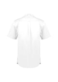 Mens Salsa Short Sleeve Chef Shirt - White ||SRC=https://cdn.fashionbizapps.nz/honeybee/images/CH329MS_bProduct_White_02_SOQI9L3.jpg