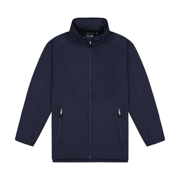 Kids Aspiring Jacket with Contrast Zip Pulls - Navy/Grey