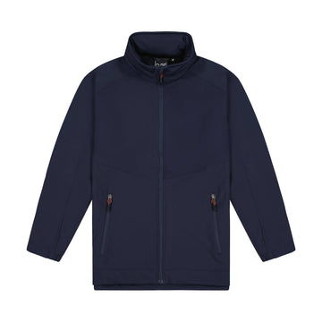 Kids Aspiring Jacket with Contrast Zip Pulls - Navy/Maroon