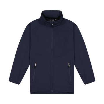 Mens Aspiring Jacket with Contrast Zip Pulls - Navy/Grey