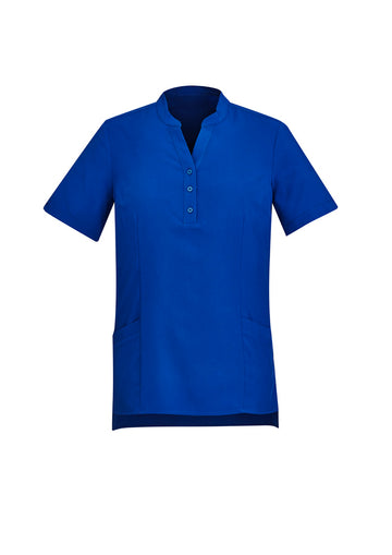 Womens Florence Plain Tunic - Electric Blue