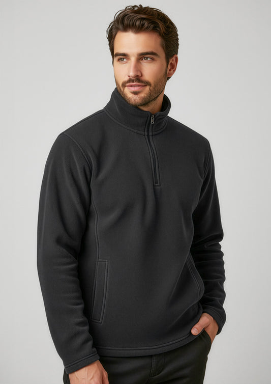 Mens Trinity Fleece ||SRC=https://cdn.fashionbizapps.nz/honeybee/images/F10510_Talent_Black_01.jpg