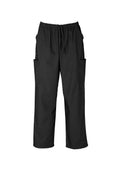Unisex Classic  Scrub Pant - Black ||SRC=https://cdn.fashionbizapps.nz/honeybee/images/H10610_bProduct_Black_01_6xueB3S.jpg