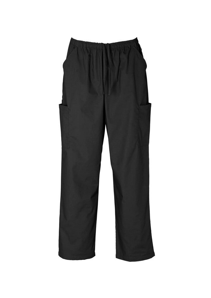 Unisex Classic  Scrub Pant - Black ||SRC=https://cdn.fashionbizapps.nz/honeybee/images/H10610_bProduct_Black_01_6xueB3S.jpg