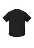 Unisex Classic Scrub Top - Black ||SRC=https://cdn.fashionbizapps.nz/honeybee/images/H10612_bProduct_Black_02_Cz5wTLV.jpg