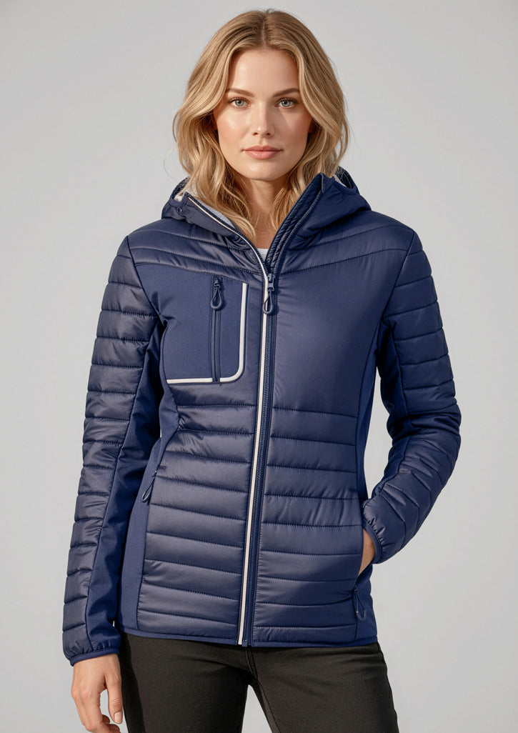Unisex Patrol Jacket ||SRC=https://cdn.fashionbizapps.nz/honeybee/images/J134M_Talent_Navy_01_R.jpg