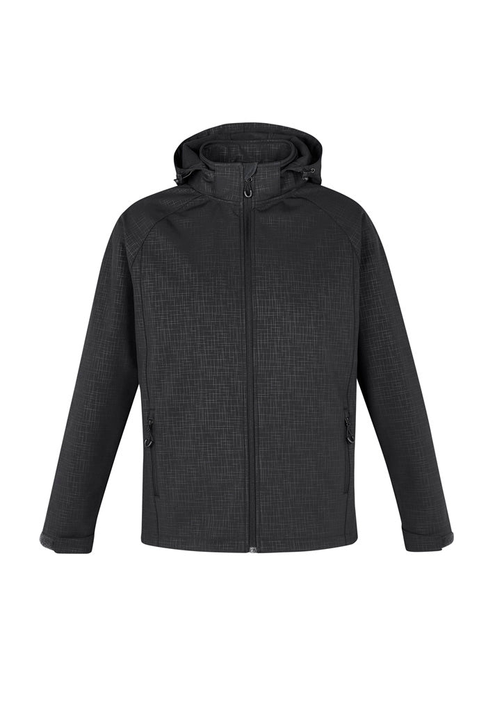 Mens Geo Jacket - Black ||SRC=https://cdn.fashionbizapps.nz/honeybee/images/J135M_bProduct_Black_01_z1BBzxZ.jpg