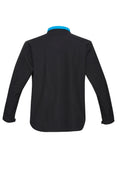 Kids Geneva Jacket - Black/Cyan ||SRC=https://cdn.fashionbizapps.nz/honeybee/images/J307K_bProduct_Black_Cyan_02_gmhS0P7.jpg