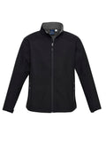 Kids Geneva Jacket - Black/Graphite ||SRC=https://cdn.fashionbizapps.nz/honeybee/images/J307K_bProduct_Black_Graphite_01_lFE2VSg.jpg