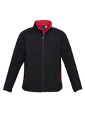 Kids Geneva Jacket - Black/Red ||SRC=https://cdn.fashionbizapps.nz/honeybee/images/J307K_bProduct_Black_Red_01_tMA6h3Y.jpg