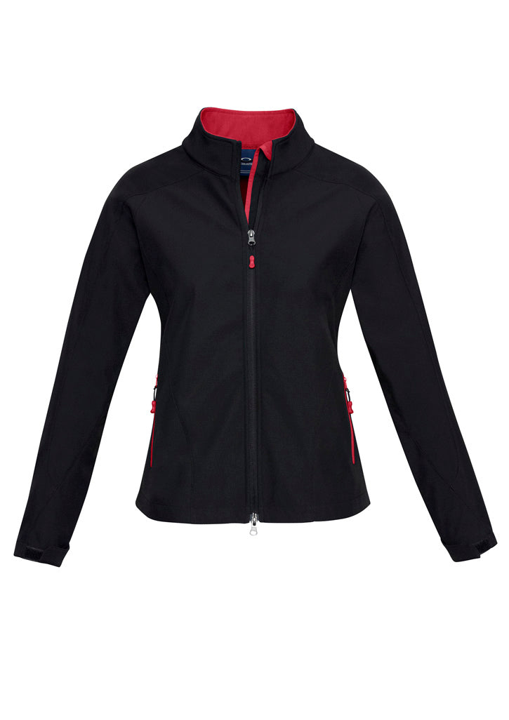 Womens Geneva Jacket - Black/Red ||SRC=https://cdn.fashionbizapps.nz/honeybee/images/J307L_bProduct_Black_Red_01_o0wOKXv.jpg