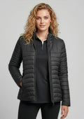 Womens Expedition Jacket ||SRC=https://cdn.fashionbizapps.nz/honeybee/images/J750L_Talent_Black_01.jpg