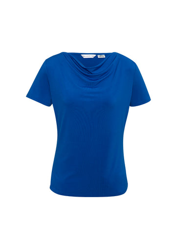 Ladies Ava Drape Knit Top ||SRC=https://cdn.fashionbizapps.nz/honeybee/products/management/data/images/product/725x1026/K625LS_ElectricBlue.jpg