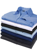 Womens Metro 3/4 Sleeve Shirt ||SRC=https://cdn.fashionbizapps.nz/honeybee/images/LB7300_Talent_MidBlue_02.jpg