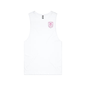 Rolling Deep Shield Barnard Tank (Pink Print) - Mens