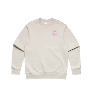 Rolling Deep Shield Heavy Crew (Pink Print) - Mens