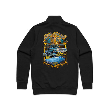 25th Anniversary Wellington Stencil Half Zip Crew - Mens
