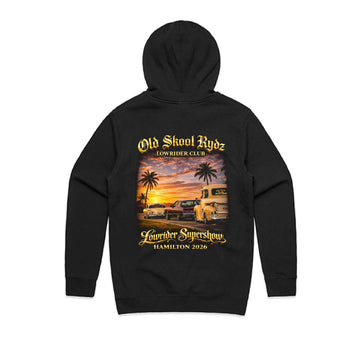 Lowrider Supershow 2026 Stencil Hood - Mens