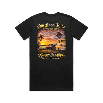 Lowrider Supershow 2026 Classic Plus Tee - Mens