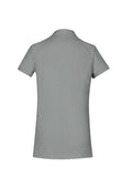 Womens Byron Short Sleeve Polo - Silver ||SRC=https://cdn.fashionbizapps.nz/honeybee/images/P011LS_bProduct_Silver_02_g7oxwl2.jpg