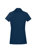 Womens Byron Short Sleeve Polo - Steel Blue ||SRC=https://cdn.fashionbizapps.nz/honeybee/images/P011LS_bProduct_SteelBlue_02_qBAHhdn.jpg