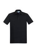 Mens Byron Short Sleeve Polo - Black ||SRC=https://cdn.fashionbizapps.nz/honeybee/images/P011MS_bProduct_Black_01_QBafE0H.jpg