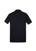 Mens Byron Short Sleeve Polo - Black ||SRC=https://cdn.fashionbizapps.nz/honeybee/images/P011MS_bProduct_Black_02_SExQJSQ.jpg