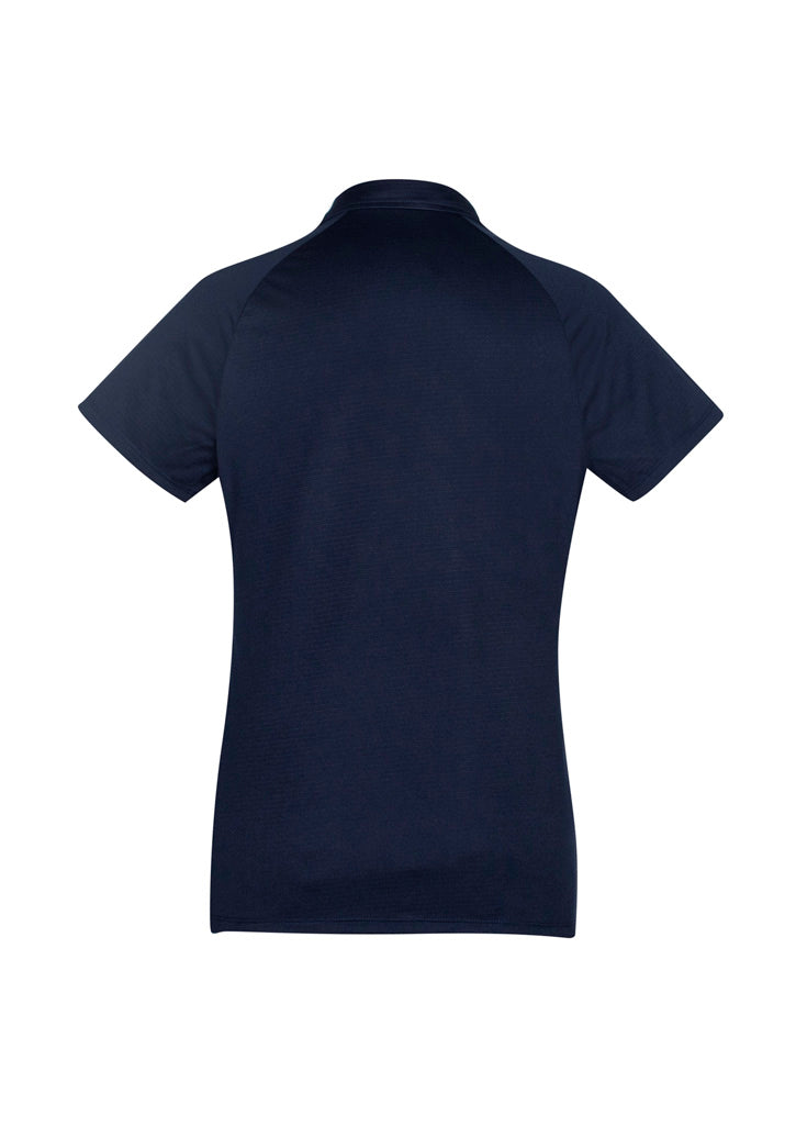 Womens Academy Short Sleeve Polo - Navy/White ||SRC=https://cdn.fashionbizapps.nz/honeybee/images/P012LS_bProduct_Navy_White_02_maU6vdk.jpg