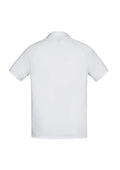 Mens Academy Short Sleeve Polo - White/Silver ||SRC=https://cdn.fashionbizapps.nz/honeybee/images/P012MS_bProduct_White_Silver_02_gm45uxo.jpg